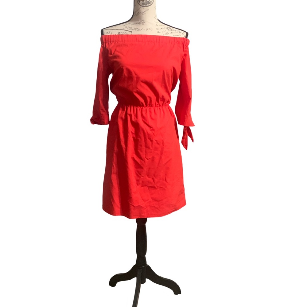 H&M Off Shoulder Fit and Flare Dress
